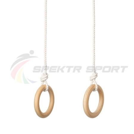 Купить Кольца гимнастические деревянные (фанера 18 мм, покрытие: эмаль, лак или пропитка) в Аркадаке 