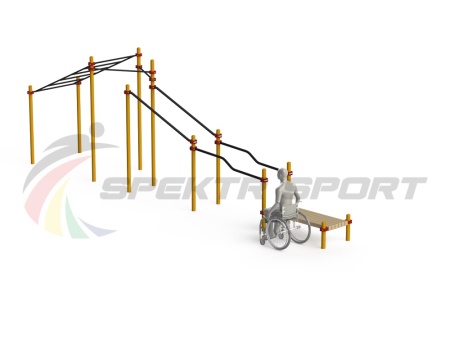 Купить Спортивный комплекс для инвалидов-колясочников WRK-D22_76mm в Аркадаке 