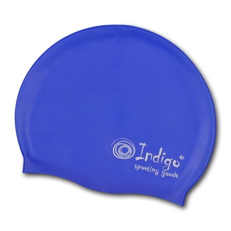 Купить Шапочка для плавания силиконовая Indigo однотонная  в Аркадаке 