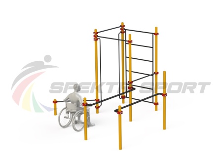 Купить Спортивный комплекс для инвалидов-колясочников WRK-D18_76mm в Аркадаке 