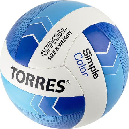Купить Мяч волейбольный Torres Simple Color любительский р.5 в Аркадаке 